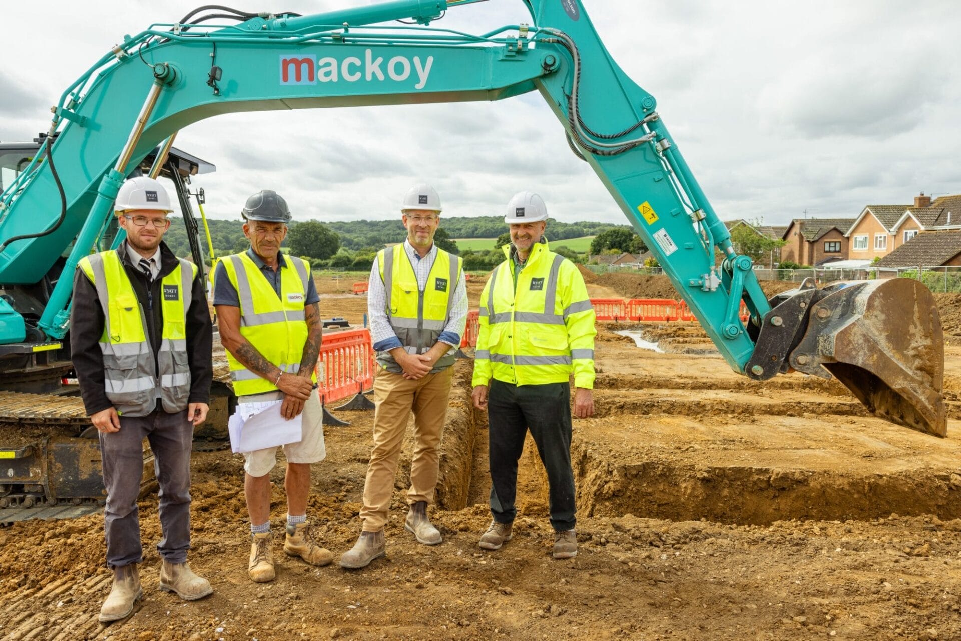 Work Underway at Fiddleford Ridge in Sturminster Newton