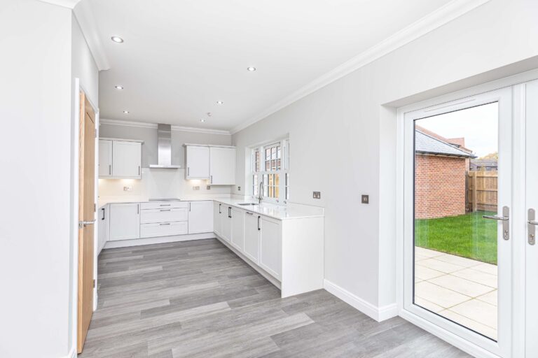 View of the kitchen inside Plot 111 at Rivers Edge in Wimborne
